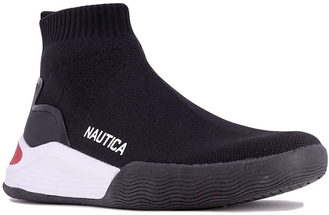 Nautica Mens Sock Sneaker with Extra Ankle |