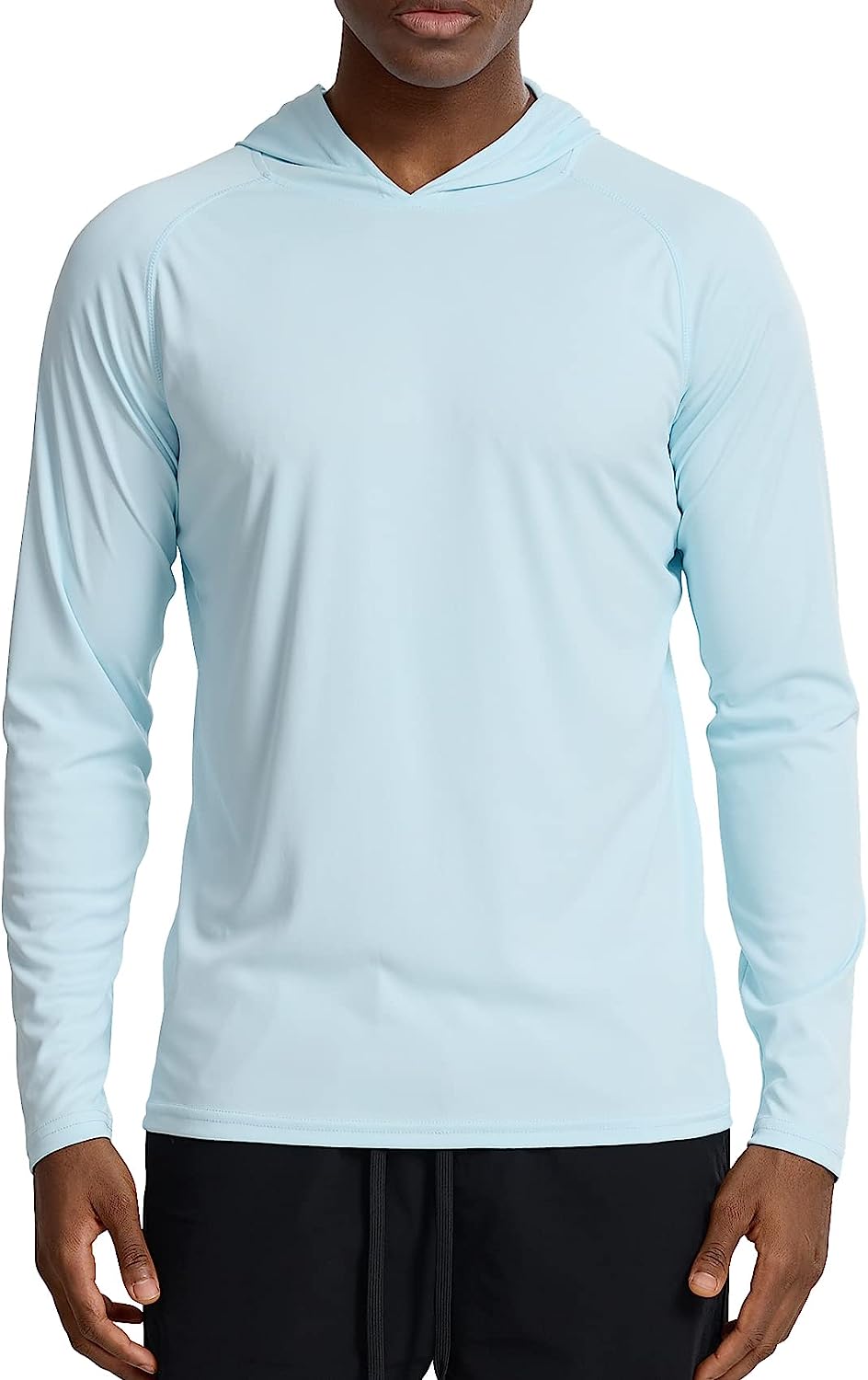 Zengjo Men's Lightweight Pullover Hoodie - Hooded Long Sleeve Workout Shirts