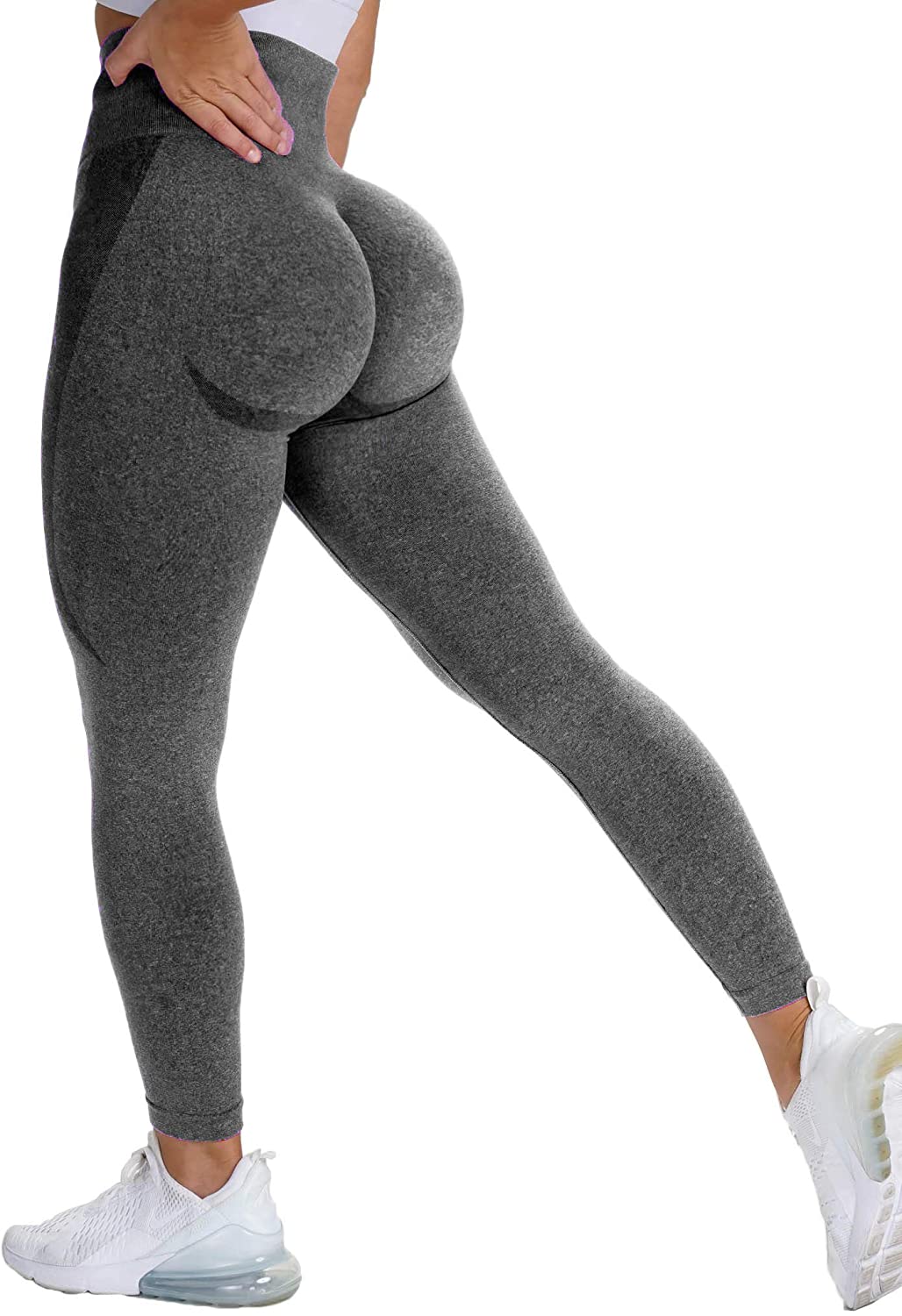 CFR Women Workout Leggings High Waist Scrunch Peach Butt Lifting Tummy Control Gym Sport Fitness Tights 