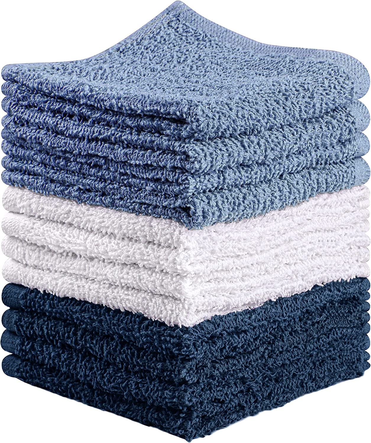 Towel and Linen Mart White Towel Sets 2 Bath Towels 2 Hand Towels