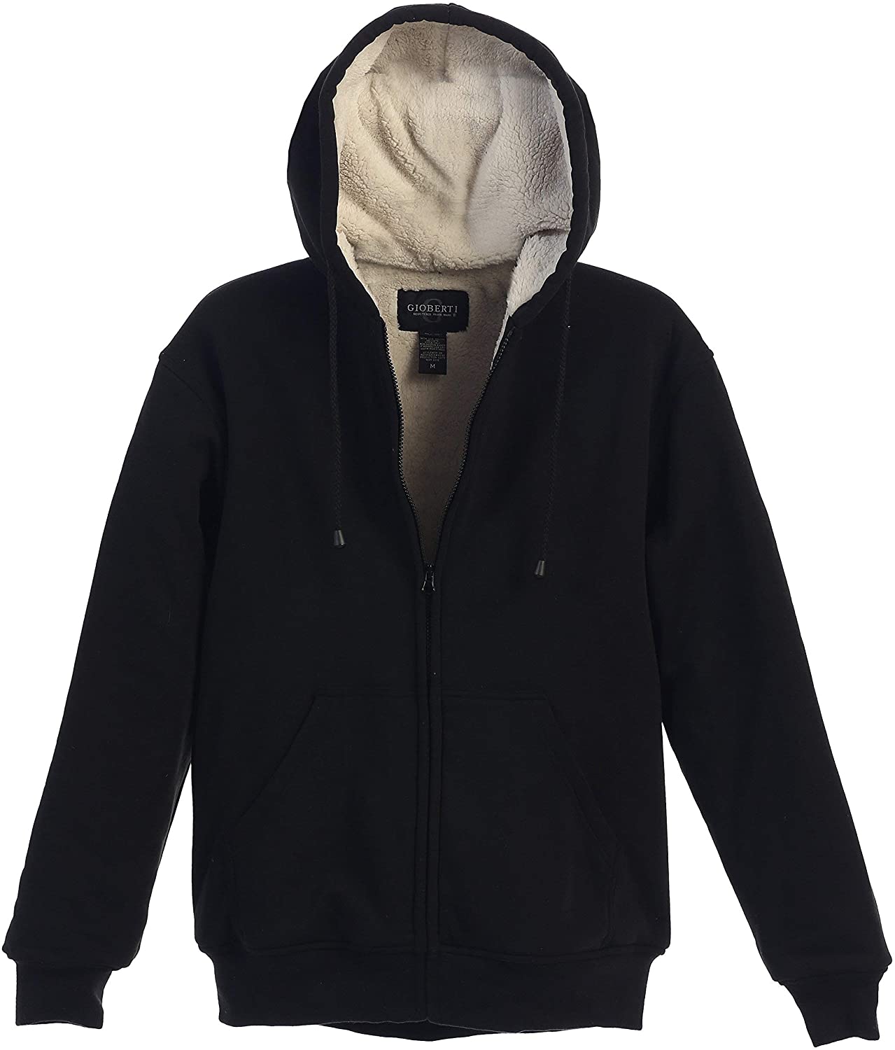 mens sherpa jacket with hood