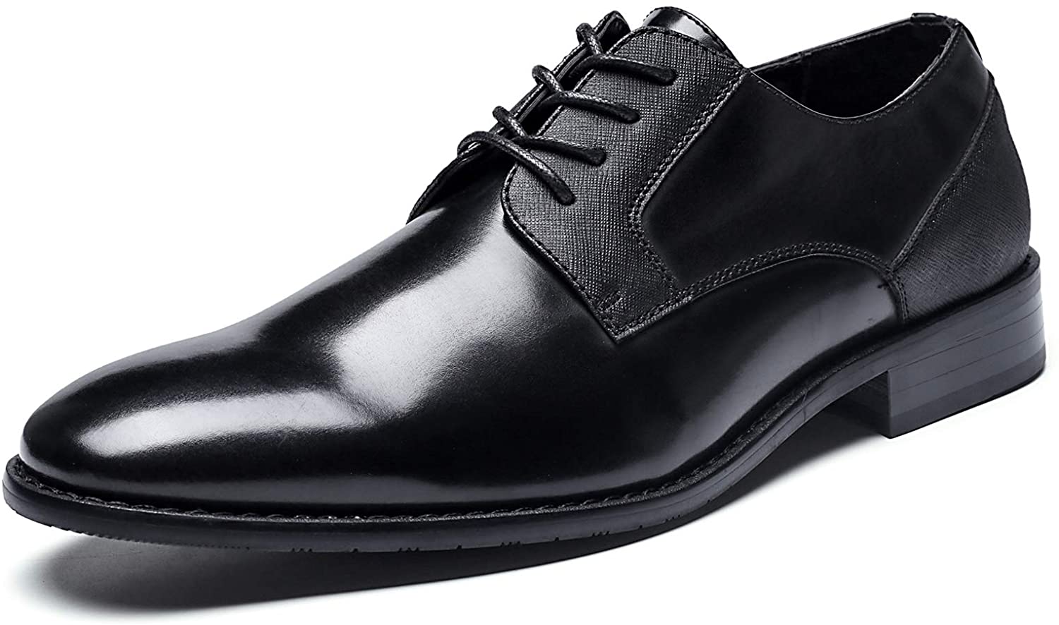 AMAPO Oxford Shoes for Men Lace Up Mens Dress Shoes Wingtip Men's Brogue Shoes Moda Italy Men's Shoes Classic Business Men Shoes