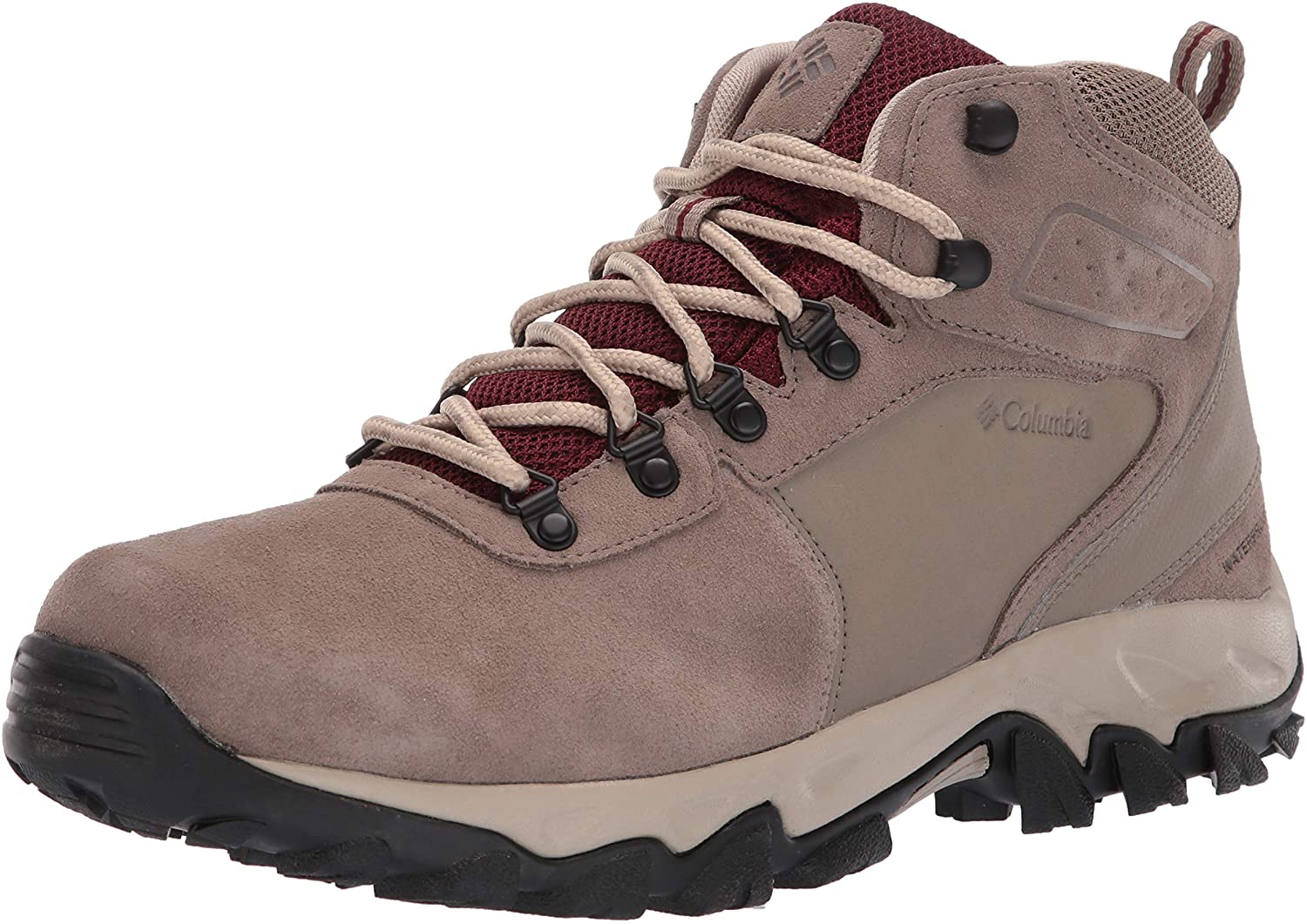 columbia men's newton ridge plus ii suede waterproof hiking boots