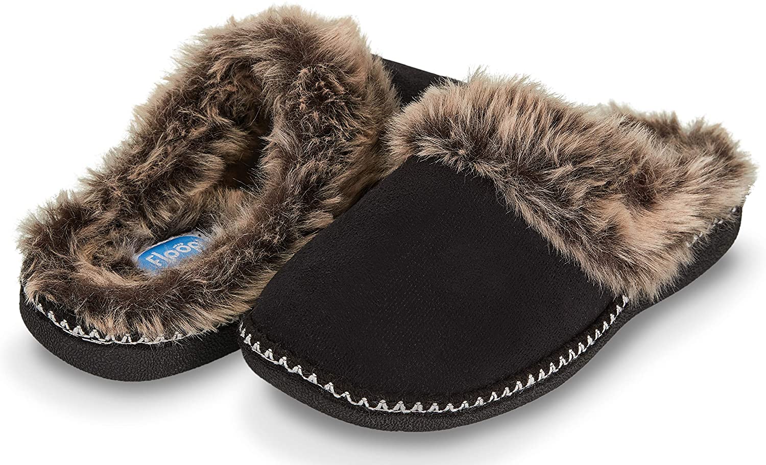 floopi fur lined slippers