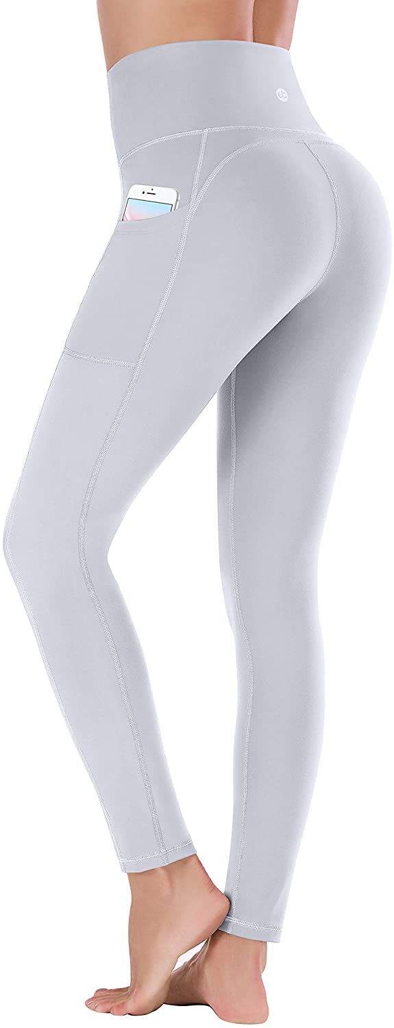 Ewedoos Workout Leggings for Women with Pockets High Waisted Yoga Pants for  Women No See-Through Leggings with Pockets (Dark Purple, Small) in Saudi  Arabia