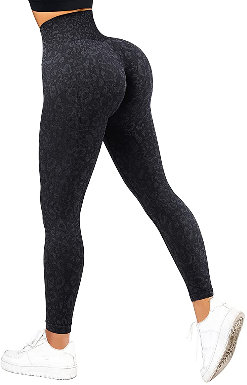 CHRLEISURE Butt Lifting Workout Leggings for Women, Scrunch Butt Gym  Seamless Booty Tight, Black, S : Buy Online at Best Price in KSA - Souq is  now : Fashion