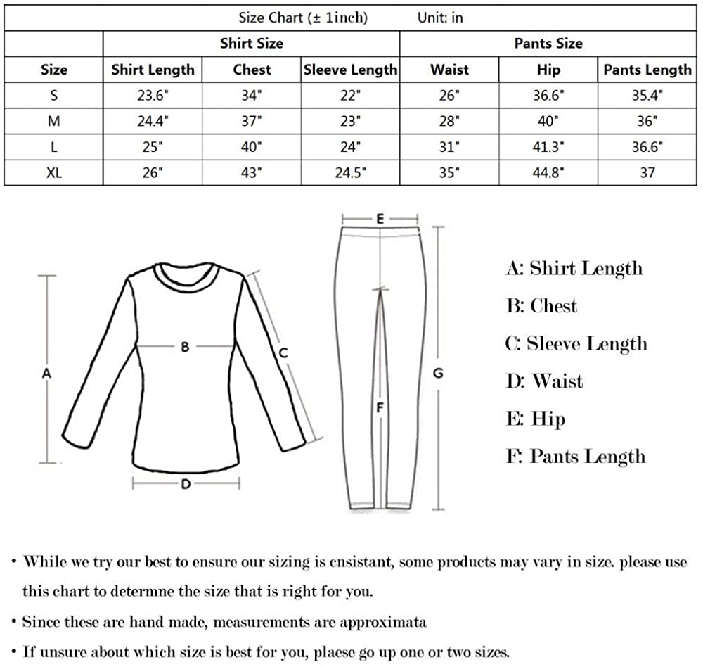 Thermal Underwear Women Ultra-Soft Long Johns Set Base Layer Skiing Winter  Warm Top & Bottom