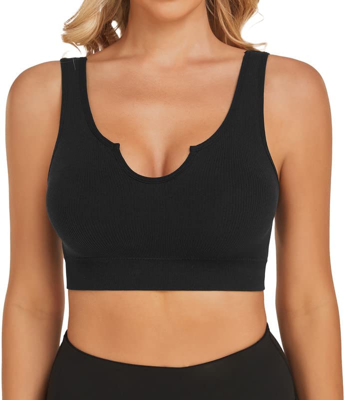 BESTENA Sports Bras for Women, Seamless Comfortable Yoga Bra with Removable  Pads, Medium at  Women's Clothing store