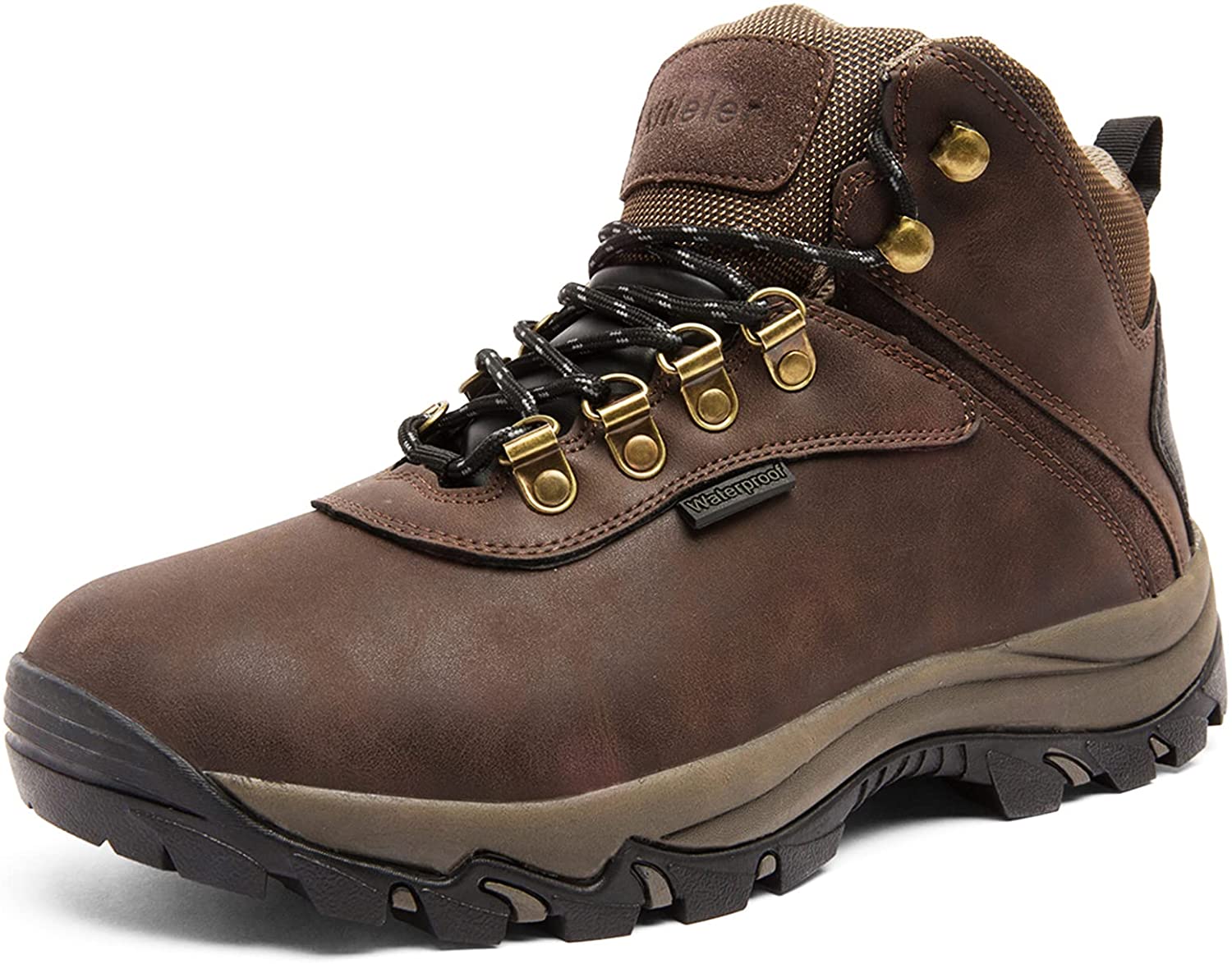 Mens Waterproof Hiking Boots Lightweight Outdoor Winter Boots Kitleler Size:7-13 