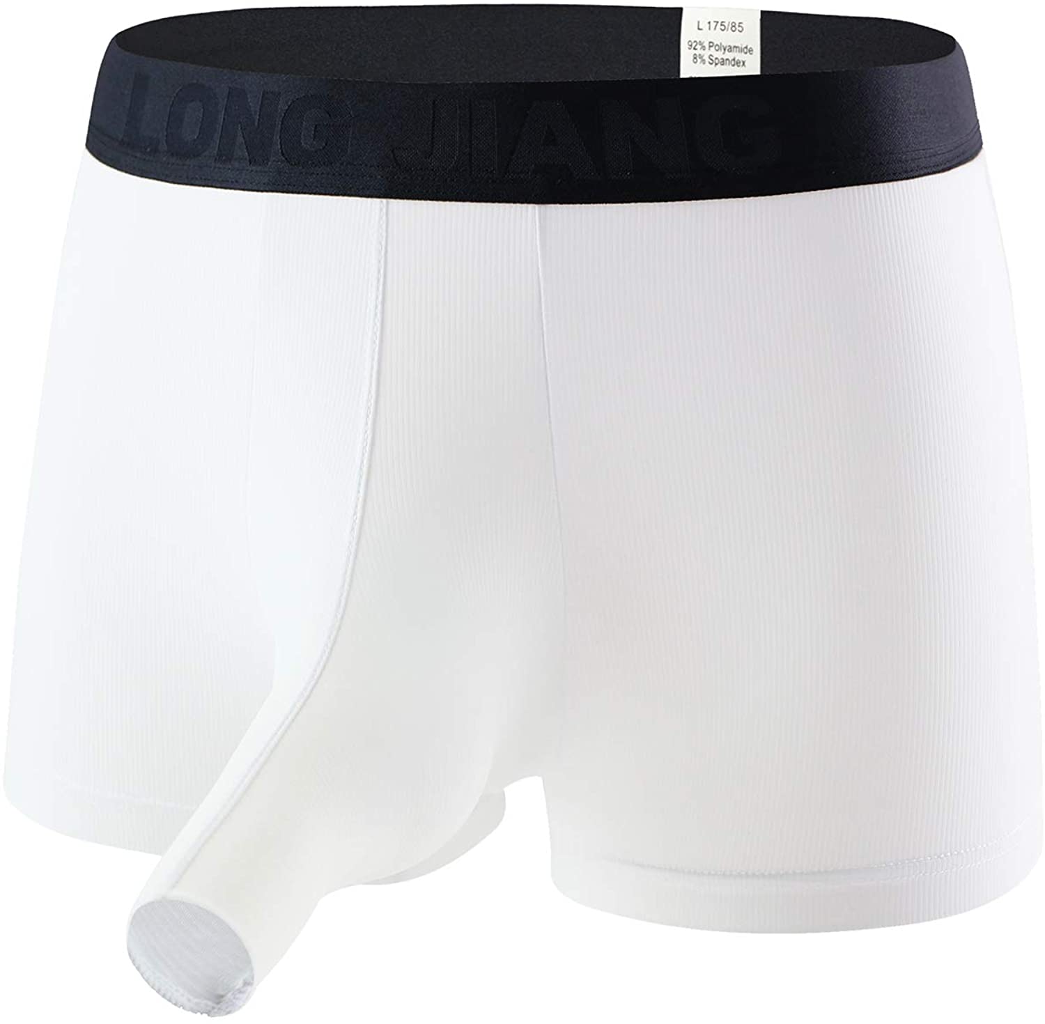 Eywlwaar Men's Ice Silk Boxer Briefs Pouch Trunks Breathable Underwear