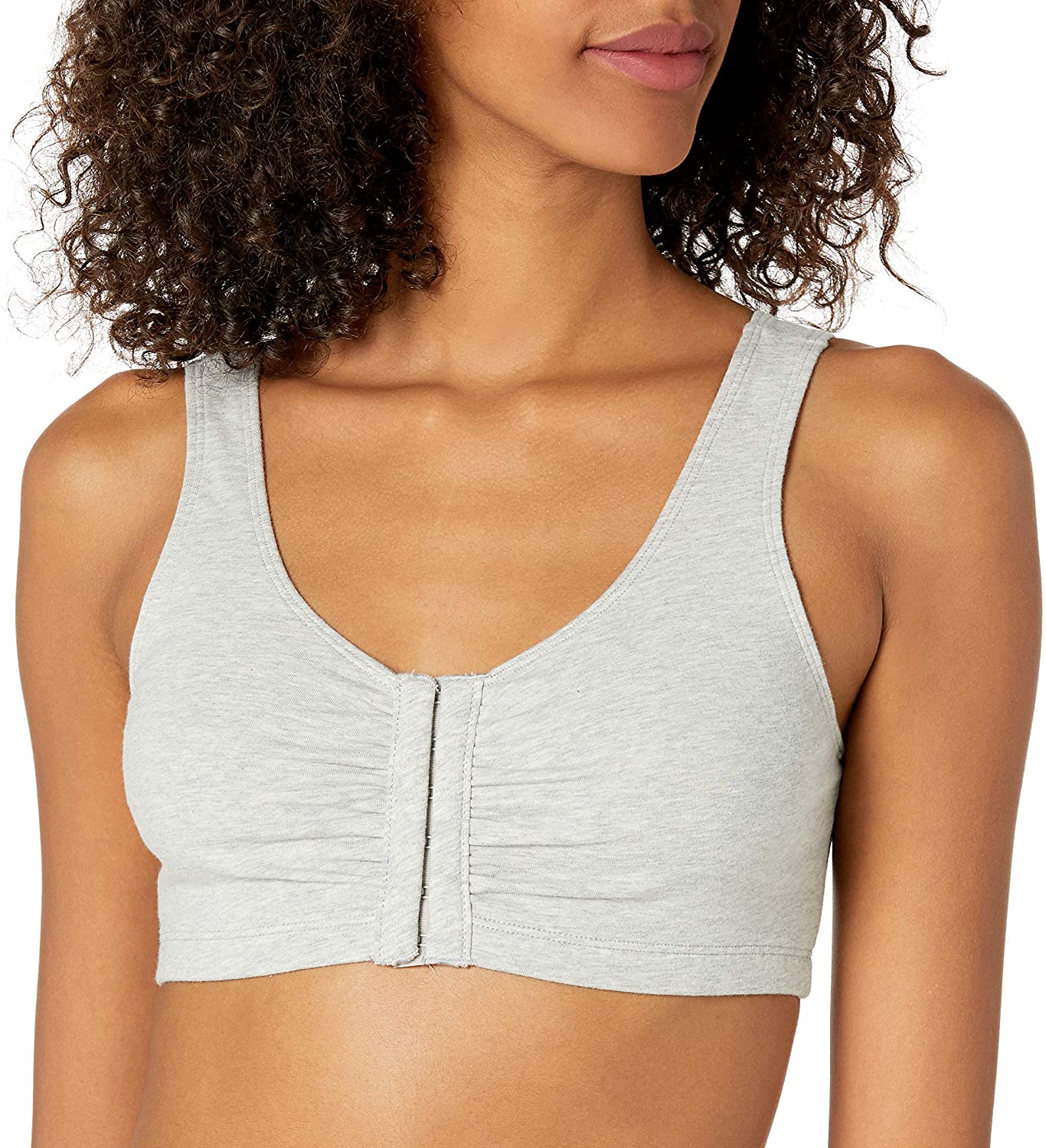 Fruit Of The Loom Women's Front Closure Cotton Bra Sports, 58% OFF