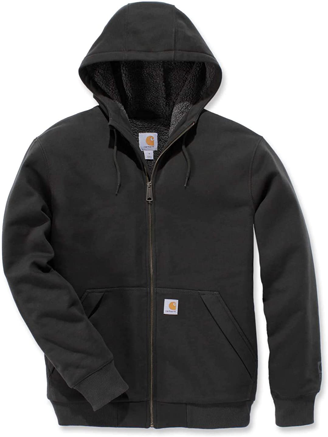 Carhartt Men s Rain Defender Rockland Sherpa Lined Full Zip Hooded