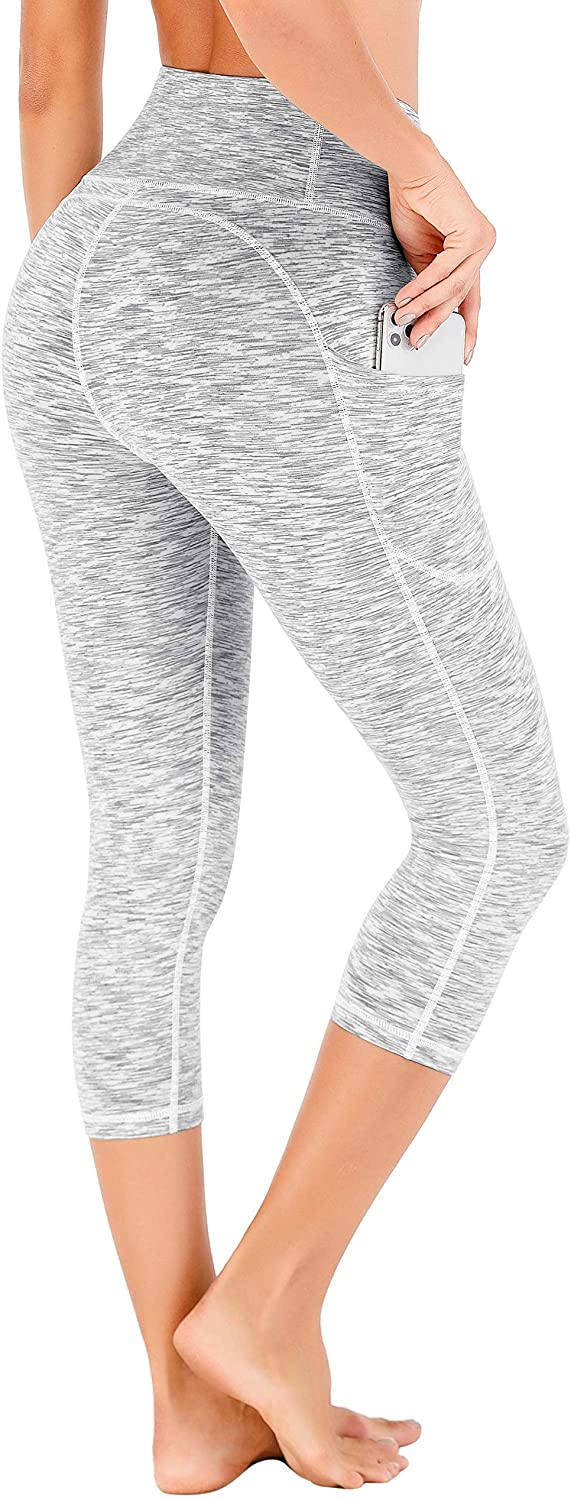 IUGA High Waisted Yoga Pants for Women with Pockets Capri Leggings for  Women Workout Leggings for Women Yoga Capris