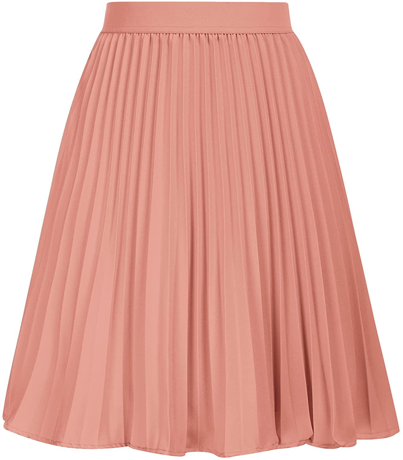 Kate Kasin Women's High Waist Pleated A-Line Swing Skirt KK659 | eBay