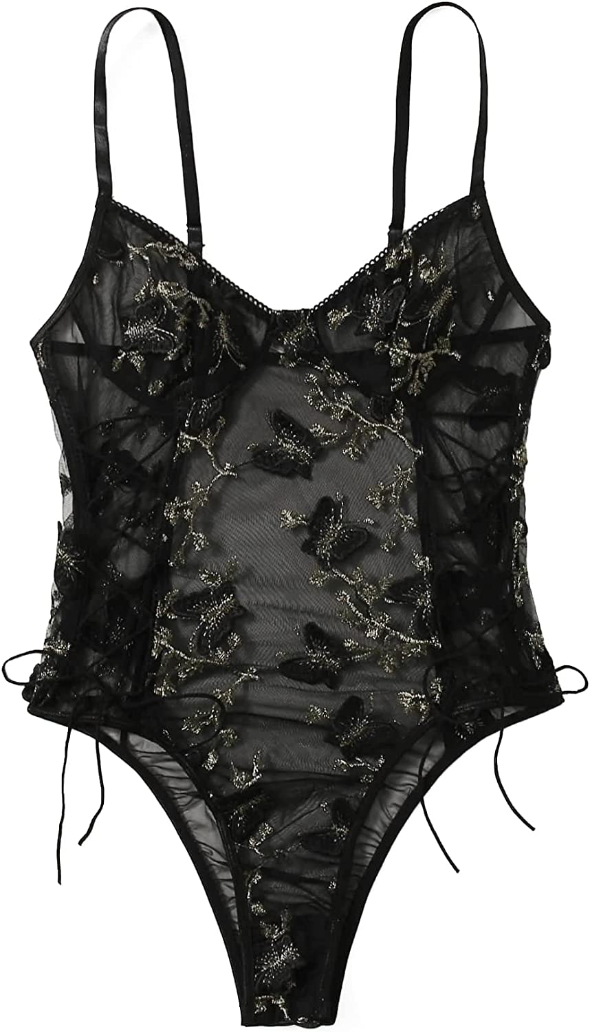 Gucci Floral Lace Bodysuit - Woman Underwear Black Xs - ShopStyle