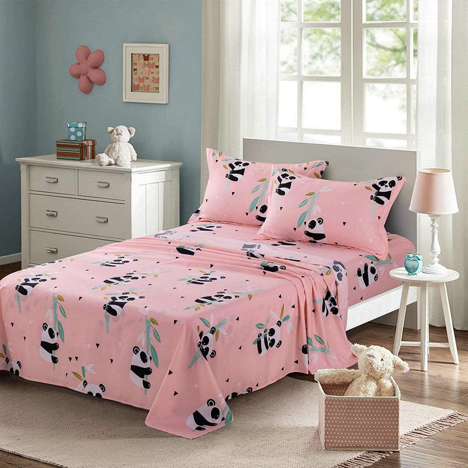 panda bear bed set