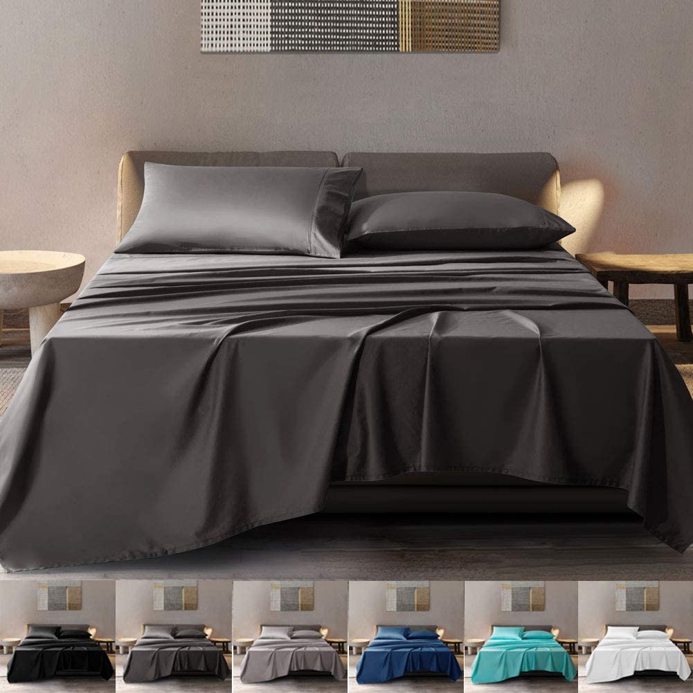 Details about   Sonoro Kate Bed Sheet Set Bamboo Sheets Deep Pockets 16" Eco Friendly Wrinkle Fr 