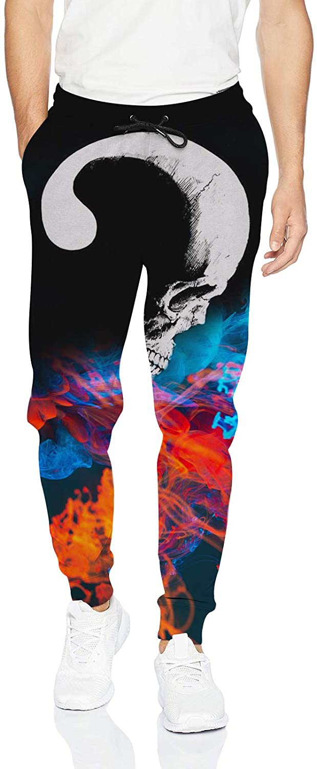 Uideazone Unisex 3D Printed Graphric Sport Jogging Pants Casual Sweatpants 