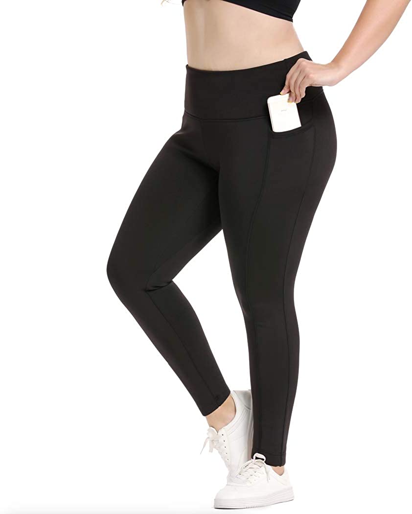 YOHOYOHA Yoga Pants for Women Plus Size Tummy Control Lift The Hip