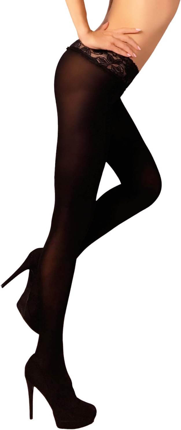 MILA MARUTTI Low Waist Pantyhose and Tights Sheer & Opaque