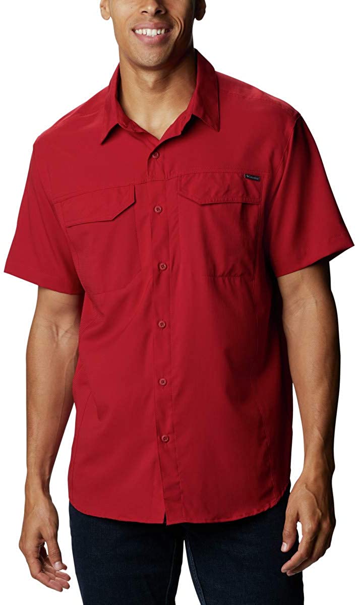 columbia men's silver ridge short sleeve shirt