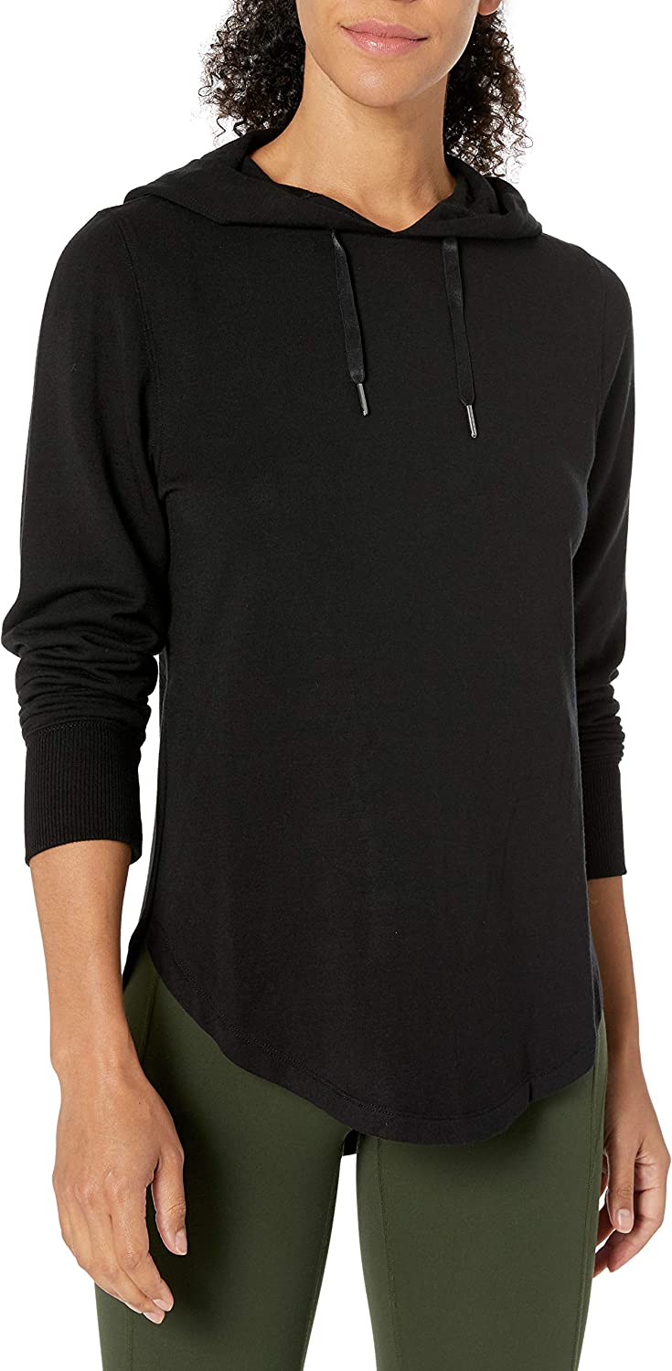 Core 10 Yoga Corecloud Fleece Twist Front Hoodie Sweatshirt Donna Visita lo Store di Core 10Marchio 