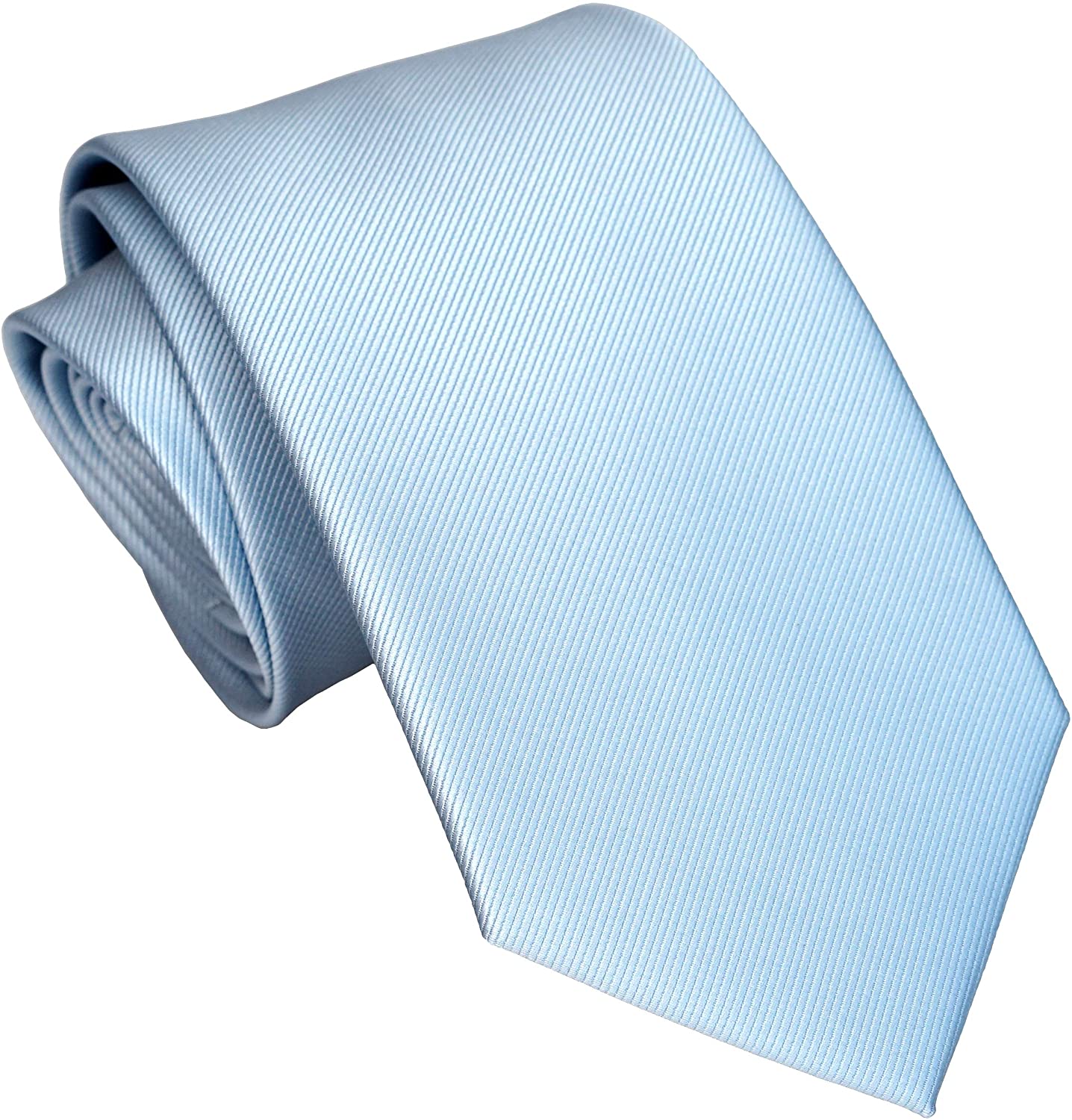 ZENXUS Extra Long Solid Tie for Men Big and Tall, 63 or 70 inch XL 