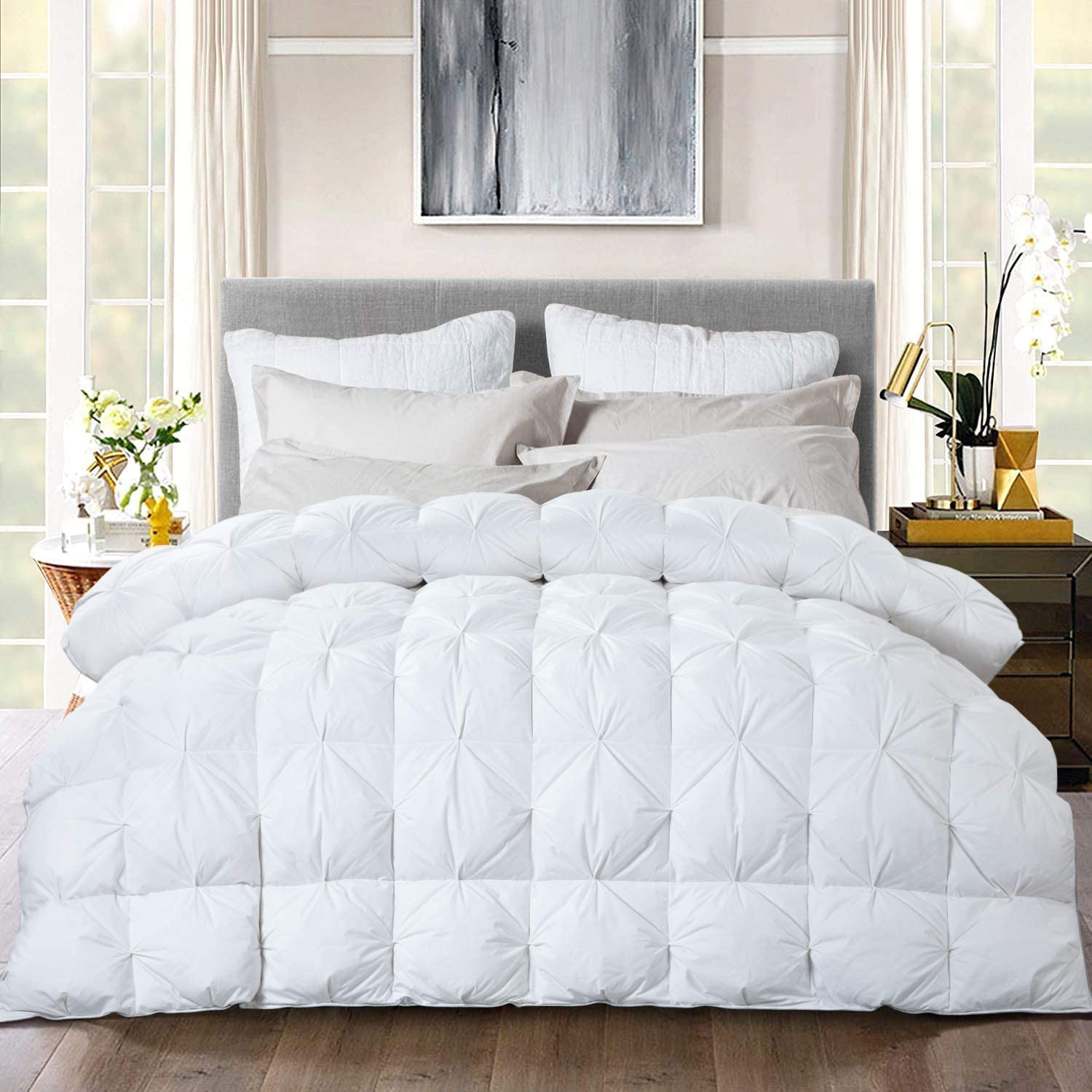 Luxurious 116 X108 Oversized King, Is A King Size Duvet Too Big For Double Bed