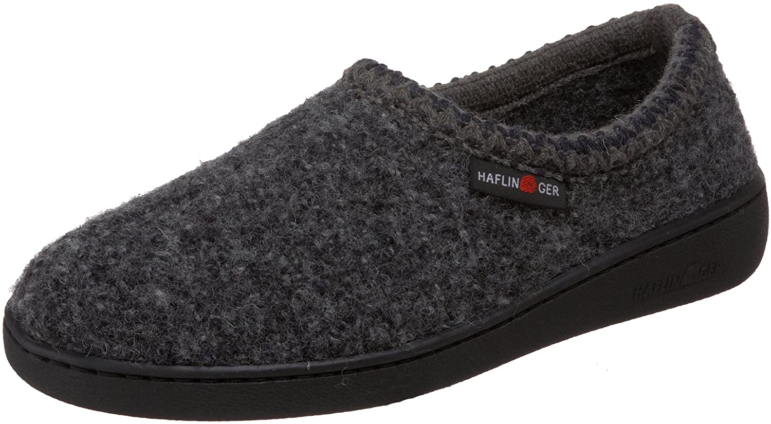 haflinger men's slippers hard sole