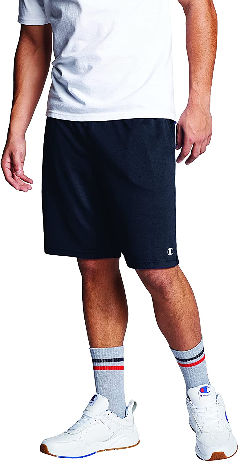 champion men's 10 inch core training short