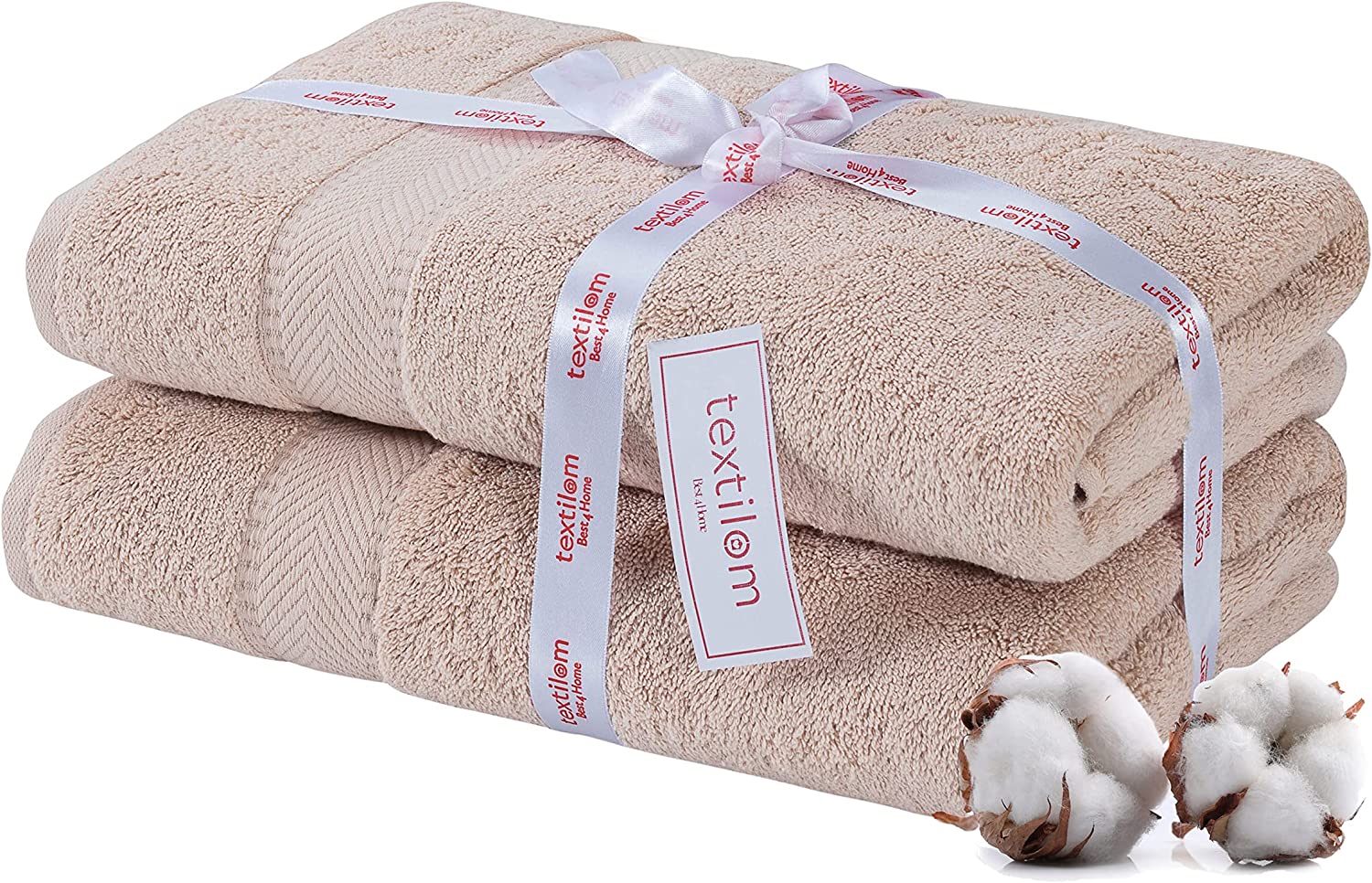 Textilom TEXTILOM 100% Turkish Cotton Oversized Luxury Bath Sheets
