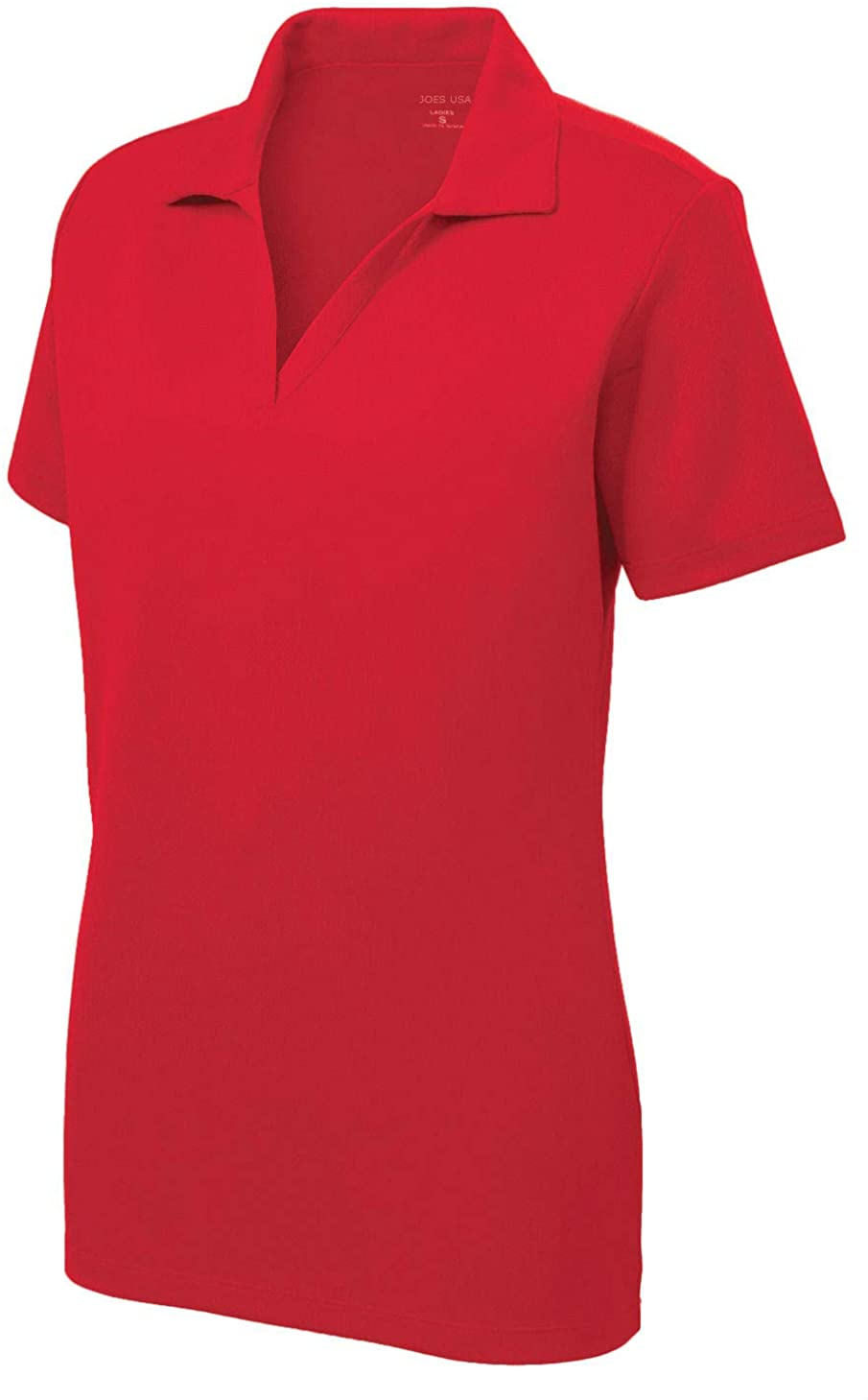 Womens Dri-Equip Short Sleeve Racer Mesh Polo Shirts in Size XS-4XL