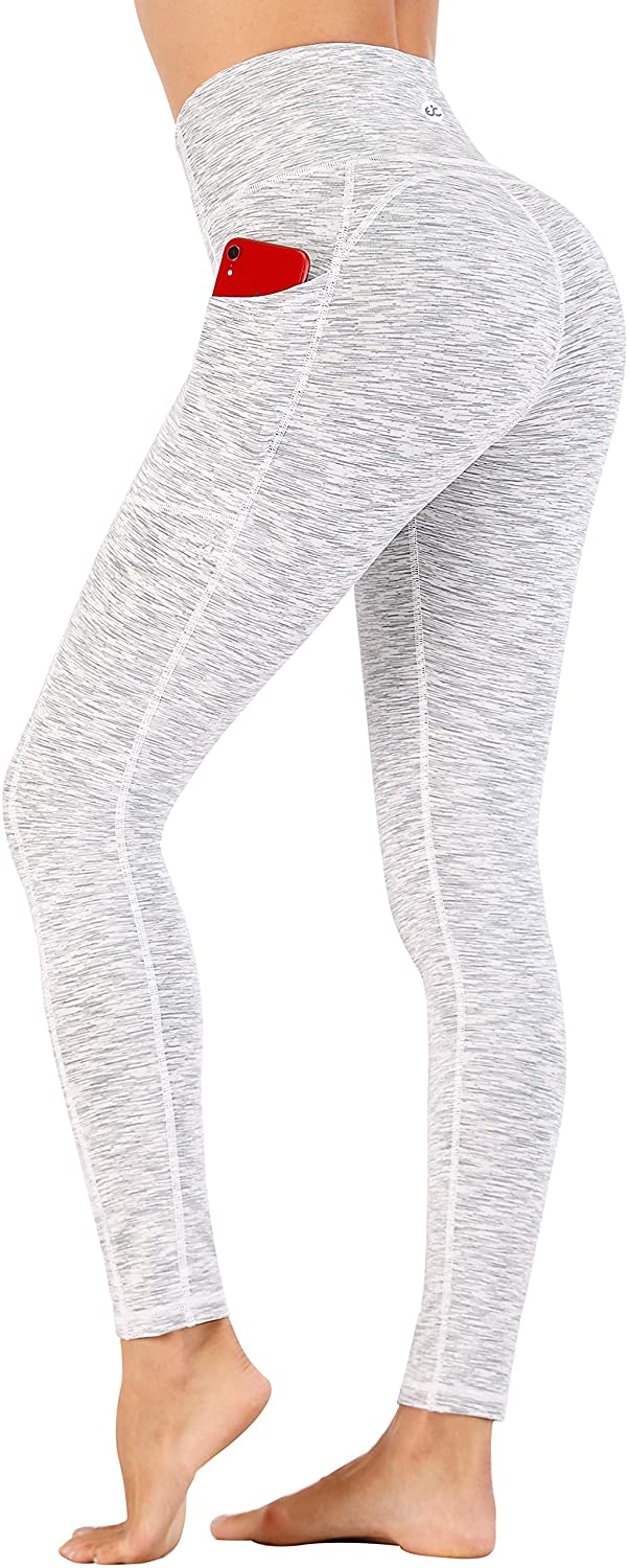 Ewedoos Women's Yoga Pants with Pockets - Leggings with Pockets, High Waist  Tummy Control Non See-Through Workout Pants