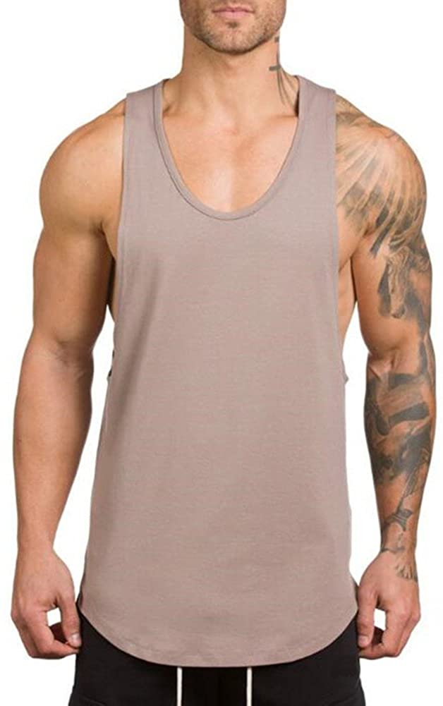 Mens sleeveless discount shirts open sides