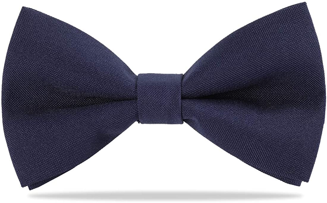Classic Solid Color Men's Adjustable Pre Tied Formal Bow Tie Tuxedo Bowtie Ties 