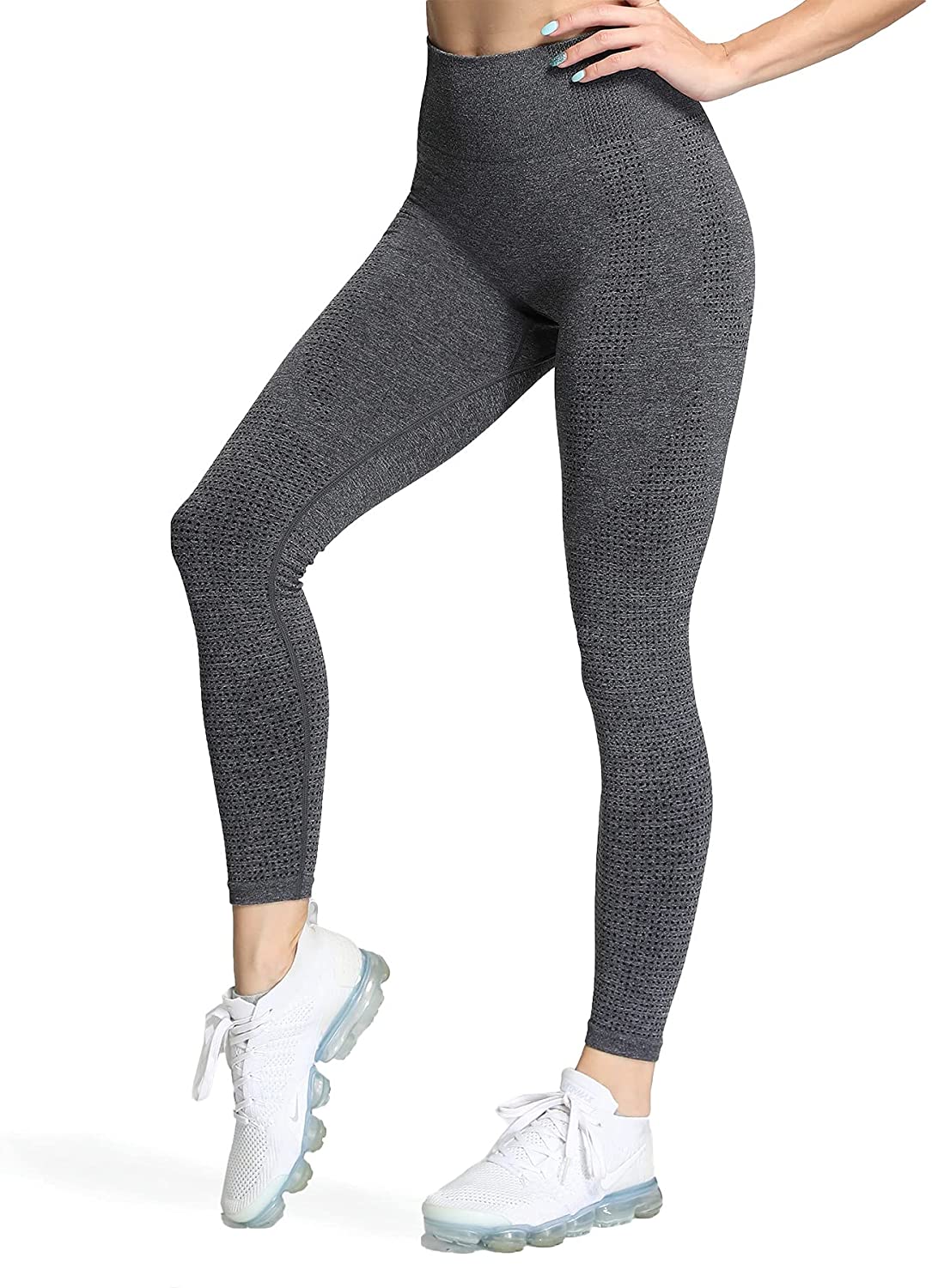 Aoxjox Seamless Workout Leggings for Women High Waisted Vital 2.0 Butt  Lifting T