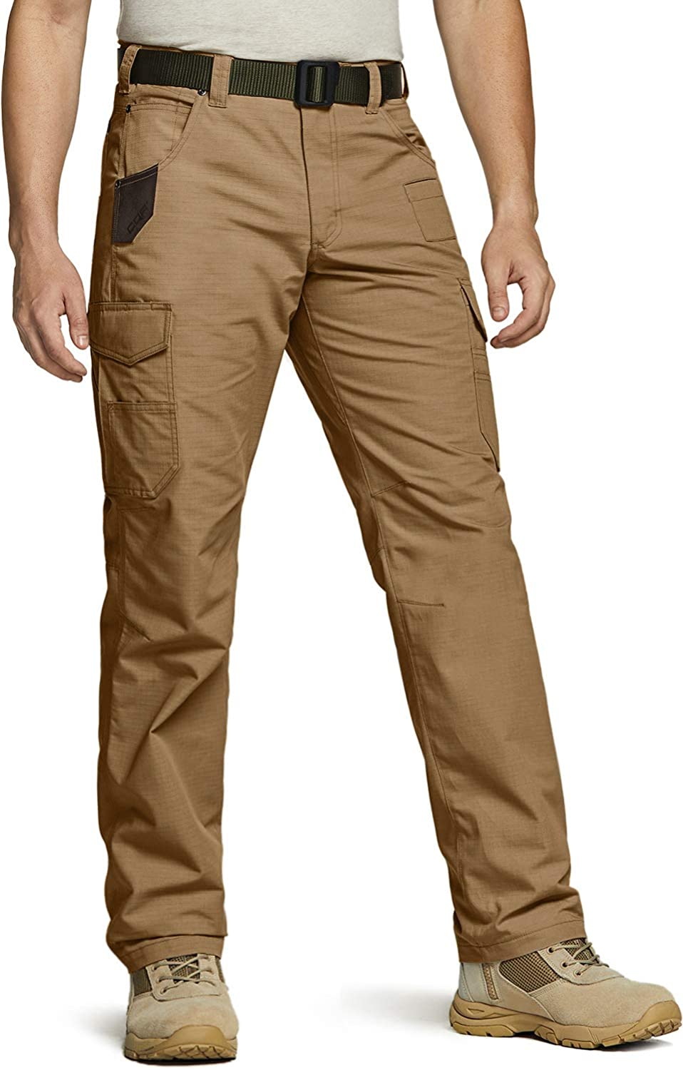 Water Resistant Ripstop Work Pants Hiking Outdoor Apparel CQR Men's Tactical Pants Military Combat BDU/ACU Cargo Pants 