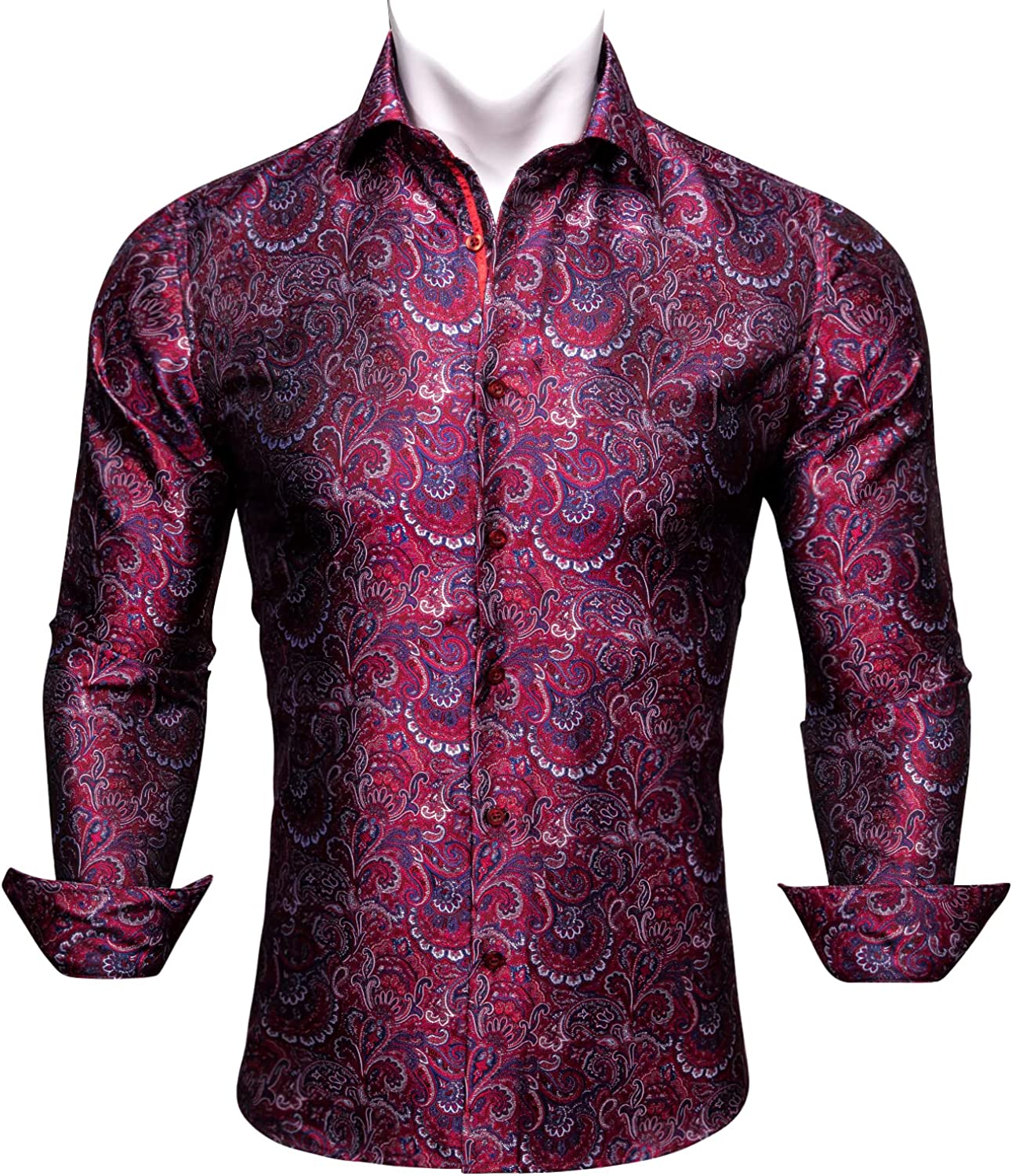 Eastern Paisley Shirt - Grape