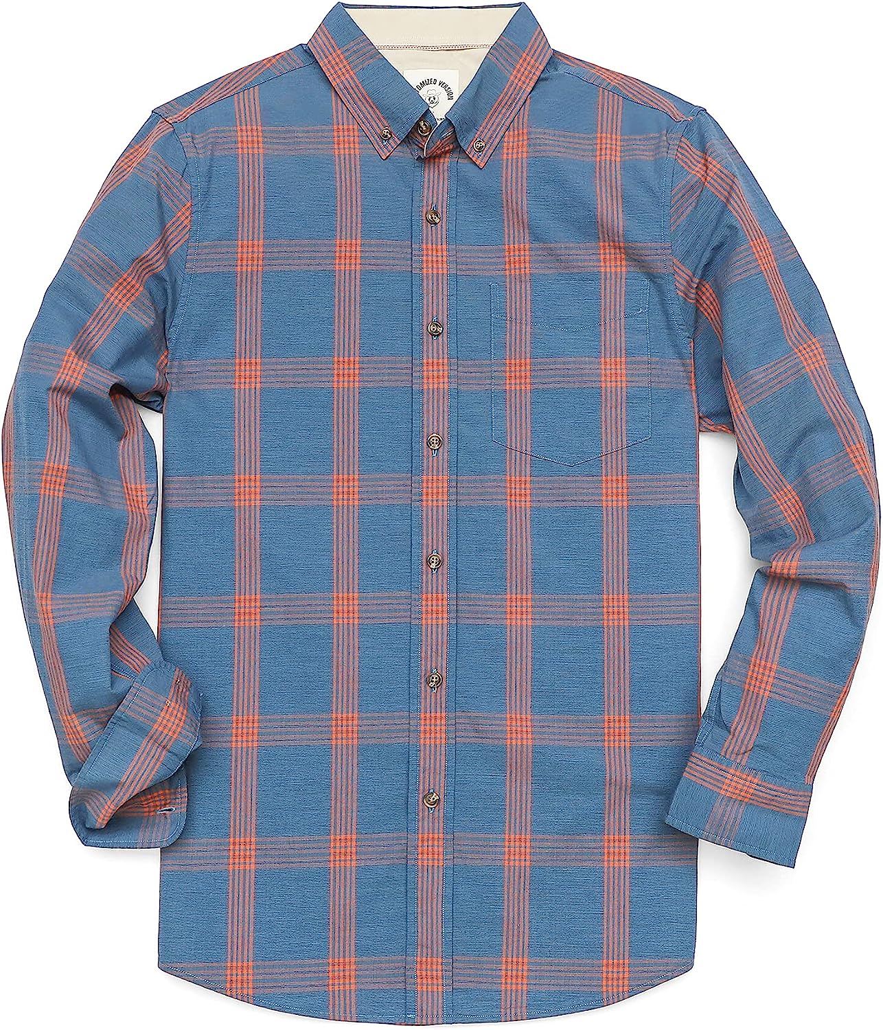 Dubinik®Mens Flannel Shirts Long Sleeve Flannel Shirt for Men Plaid Pockets  Soft Casual 100% Cotton Button Down Regular Fit : : Clothing,  Shoes & Accessories