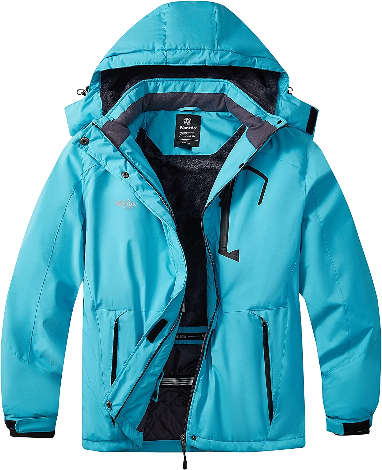 abstraktion befolkning Nebu Wantdo Women&#039;s Plus Size Waterproof Ski Jacket Winter Windproof Snow  Mountain Wa | eBay