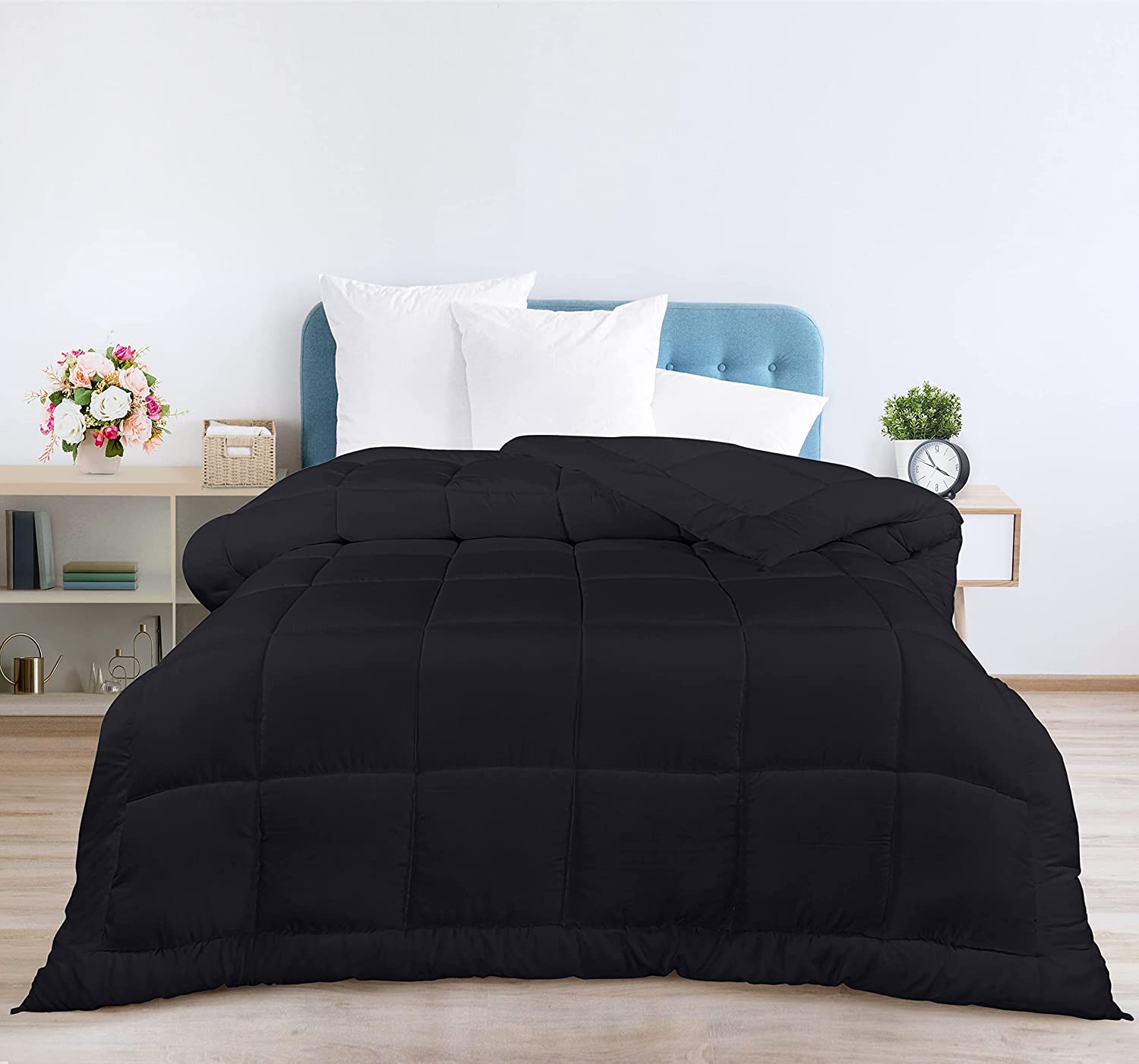 Utopia Bedding All Season Down Alternative Quilted Comforter King - King  Duvet I