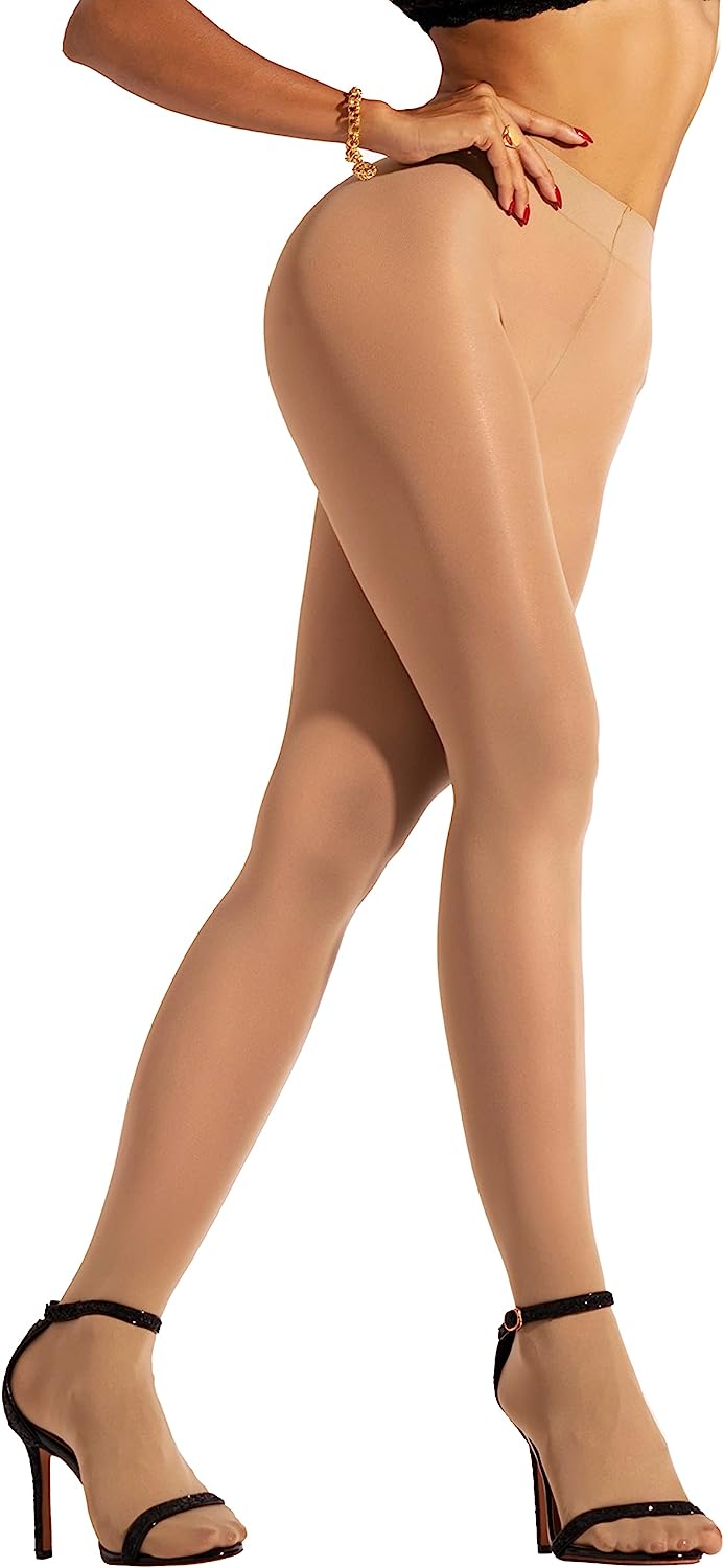sofsy Opaque Tights for Women [Made in Italy] 29x Solid Color Pantyhose  Stocking
