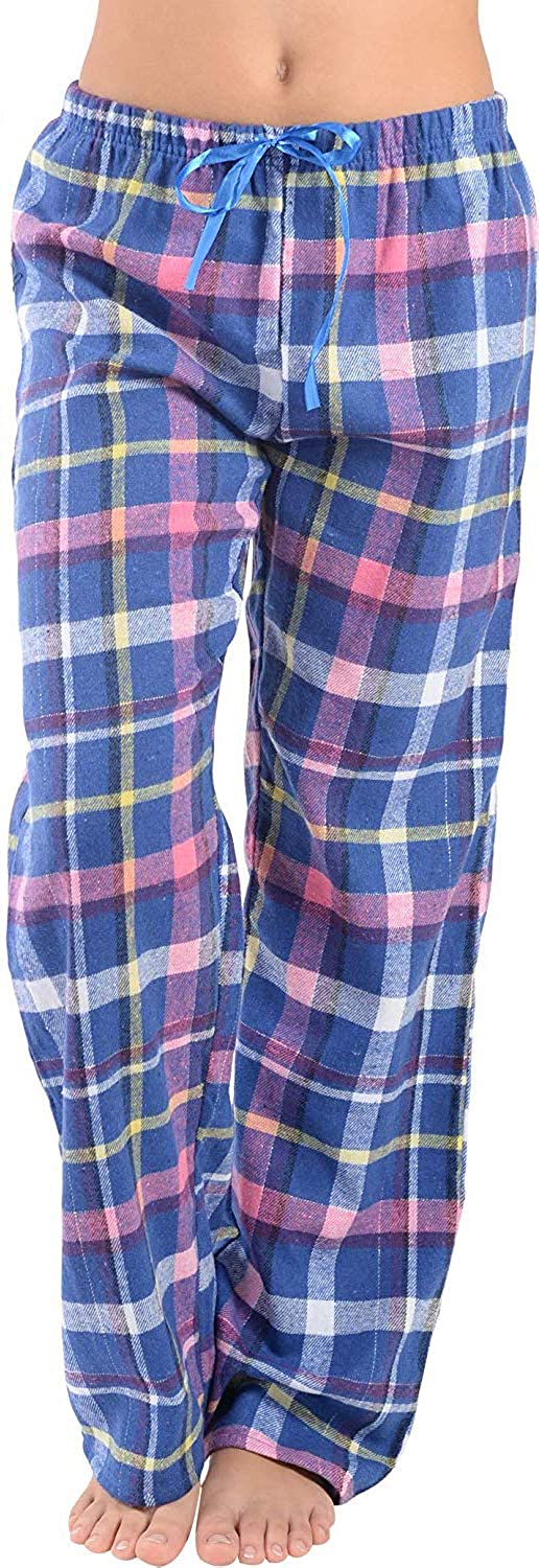  Womens Plaid Pajamas Pants Flannel Pajama Bottoms