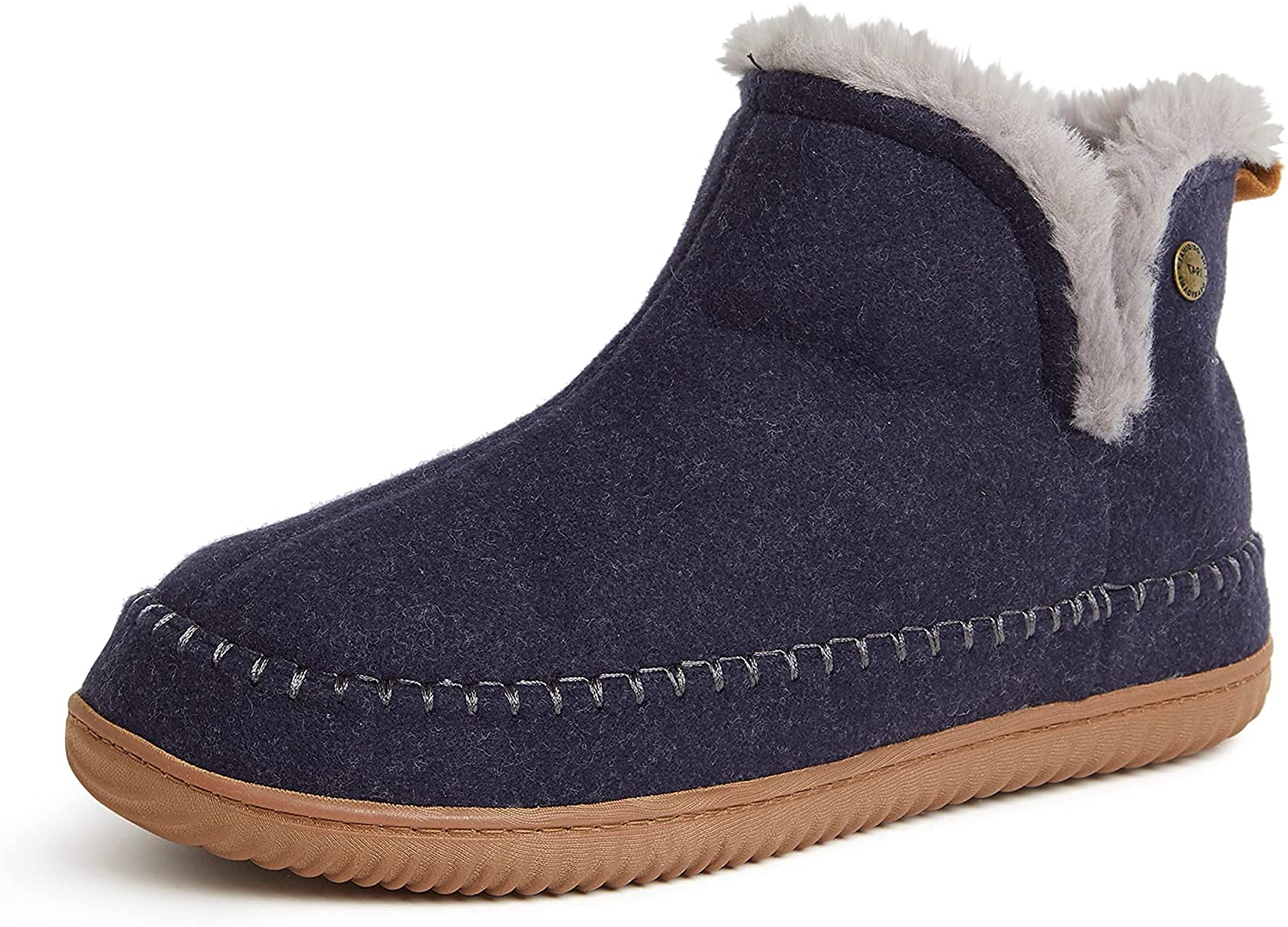 dearfoams men's alpine brixen boot slipper