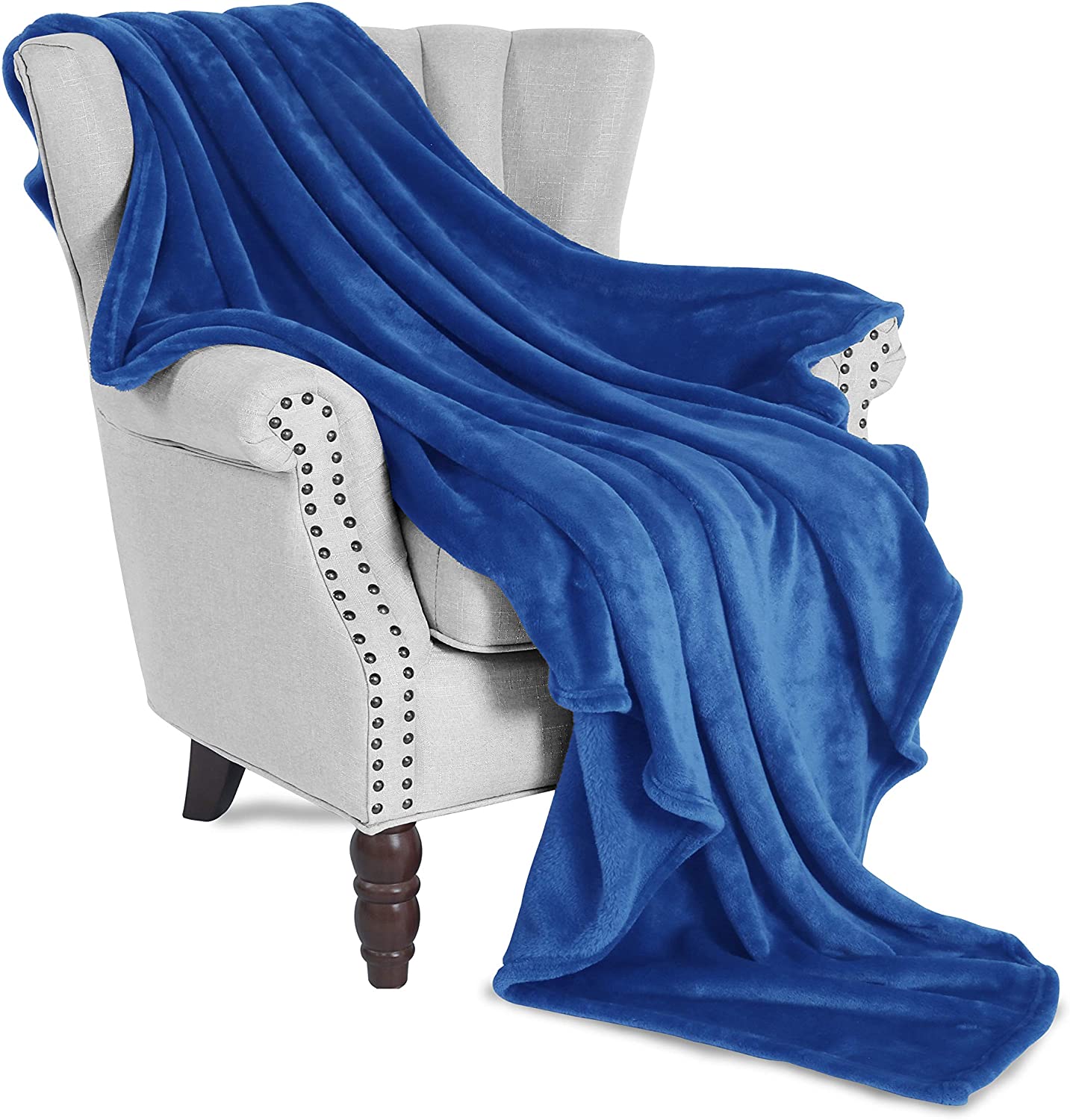 50 x 70 Exclusivo Mezcla Large Flannel Fleece Velvet Plush Soft Throw Blanket Celadon