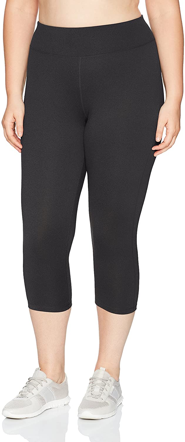 JUST MY SIZE Womens Plus Size Active Stretch Capri 