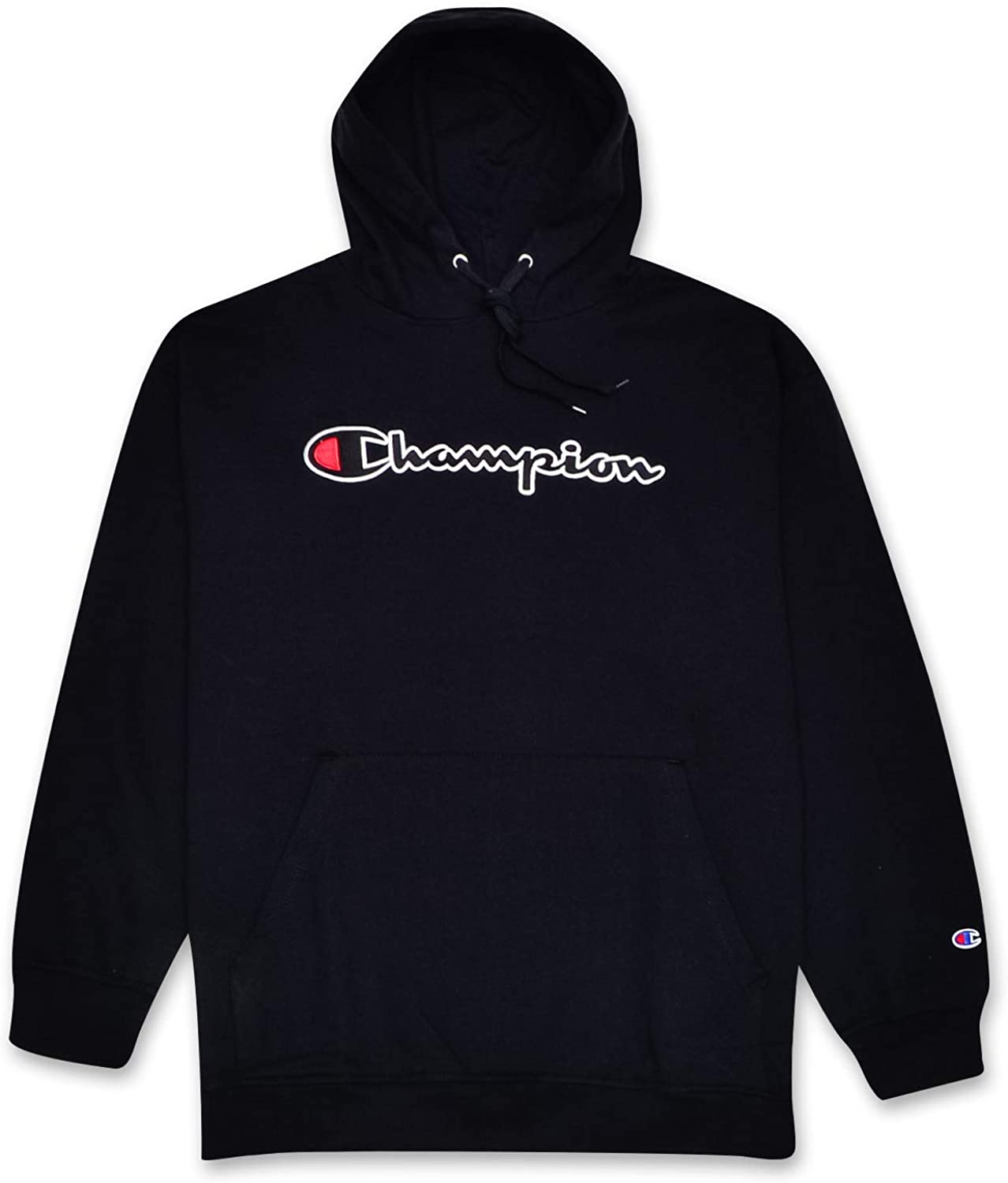 Champion Men Big Embroidered Pullover Champion Hoodies Sweatshirt | eBay