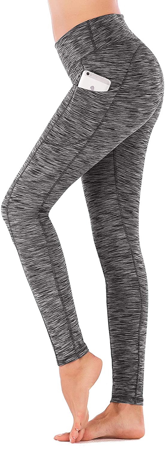 IUGA Fleece Lined Yoga Pants with Pockets for Women, High Waisted