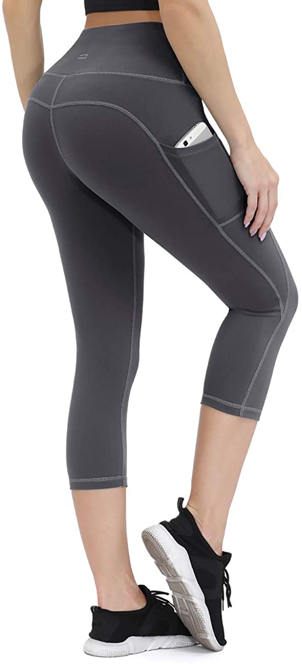 ALONG FIT Leggings for Women Mesh Yoga Pants with Pockets Gym Workout  Running : : Clothing, Shoes & Accessories