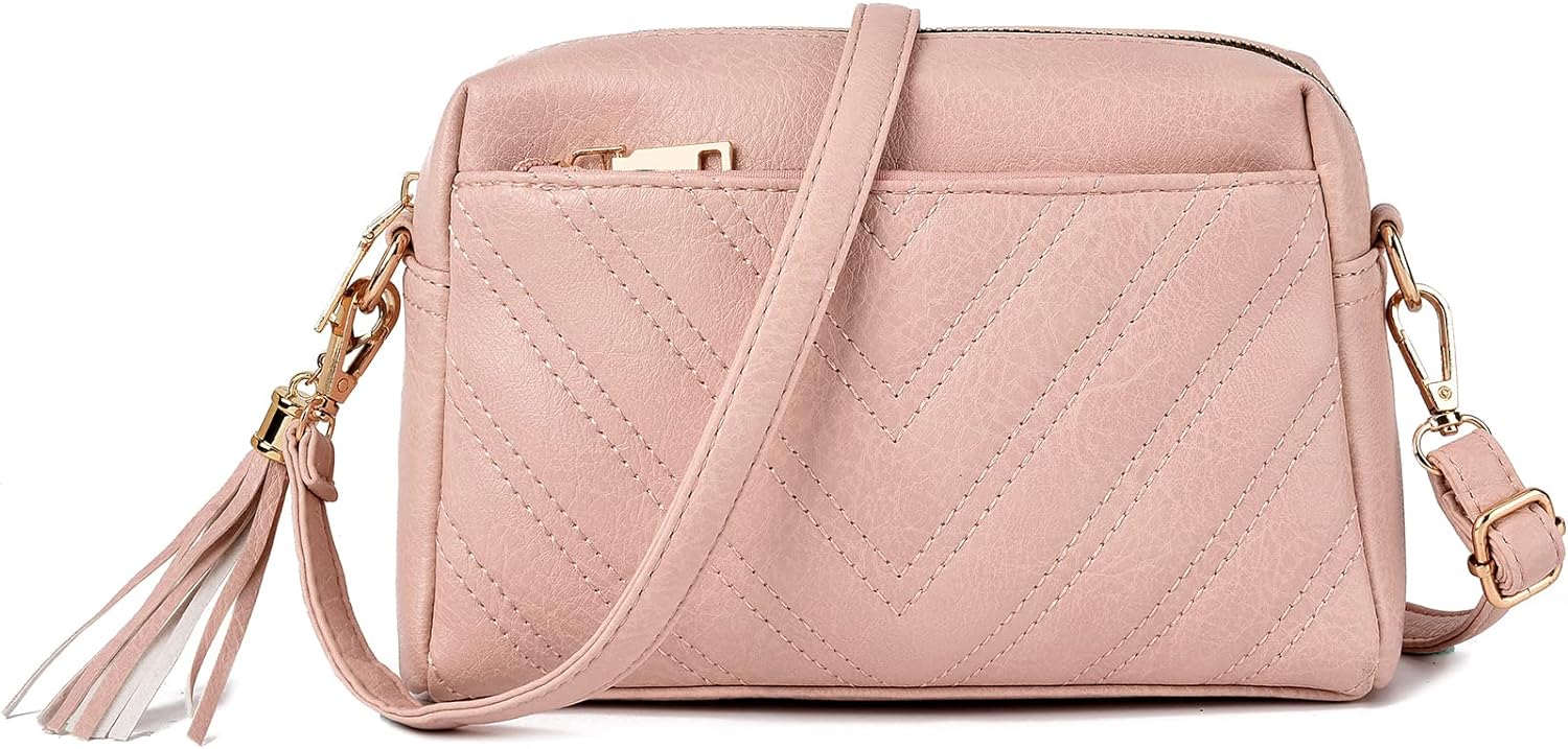 Handbag Small Fashion Cute Crossbody Bags Set Quilted Detail - Temu
